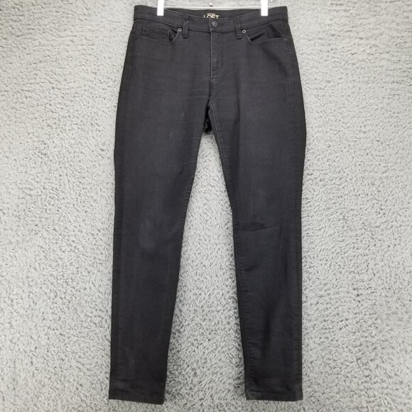 Loft Jeans Womens 29 Black Modern Skinny Stretch Denim - Picture 1 of 12